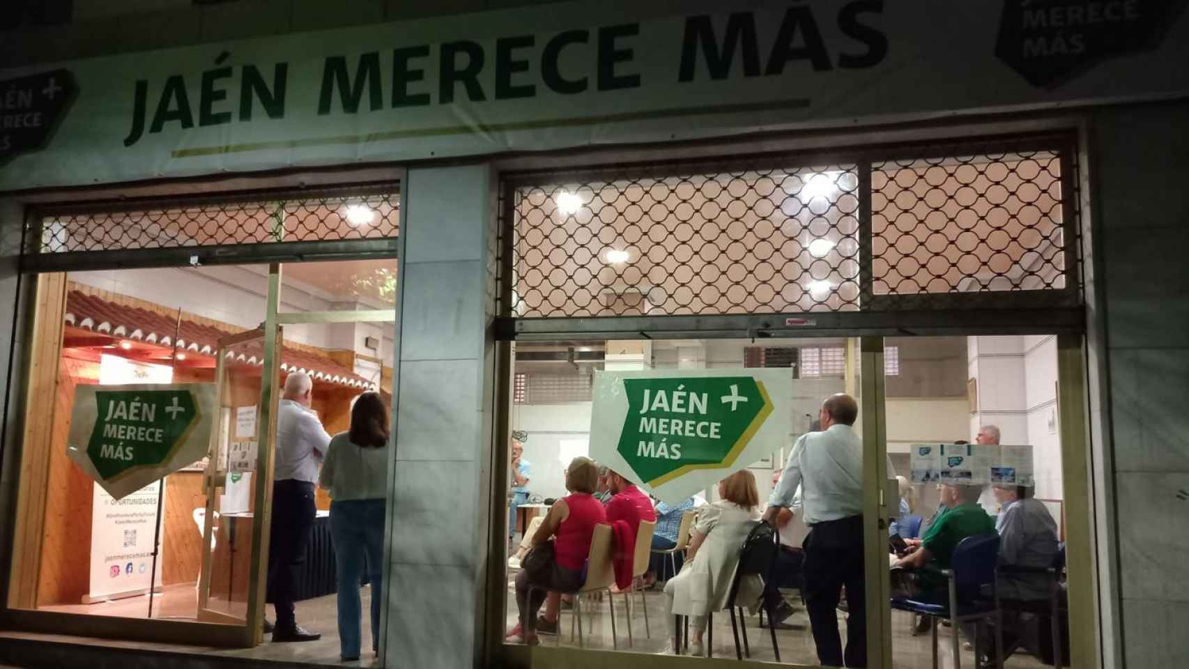 La sede de Jaén Merece Más.