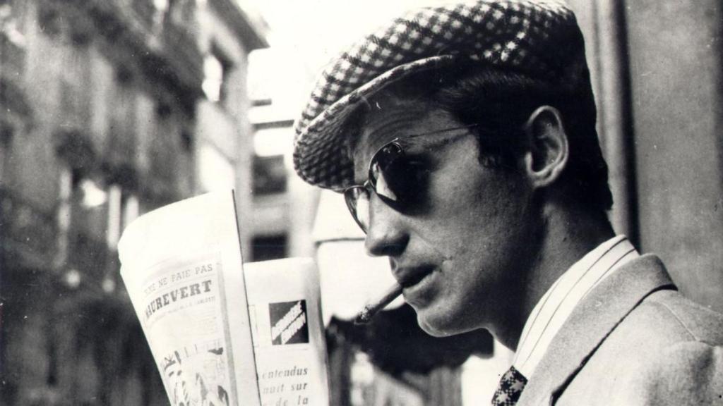 Jean Paul Belmondo en 'Al final de la escapada' (1960) de Jean-Luc Godard, la Nouvelle Vague más 'polar'