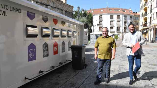Nuevo punto limpio portátil del Ayuntamiento de Zamora