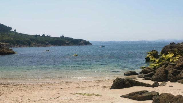 Cala de Canide este sábado 24 de junio.