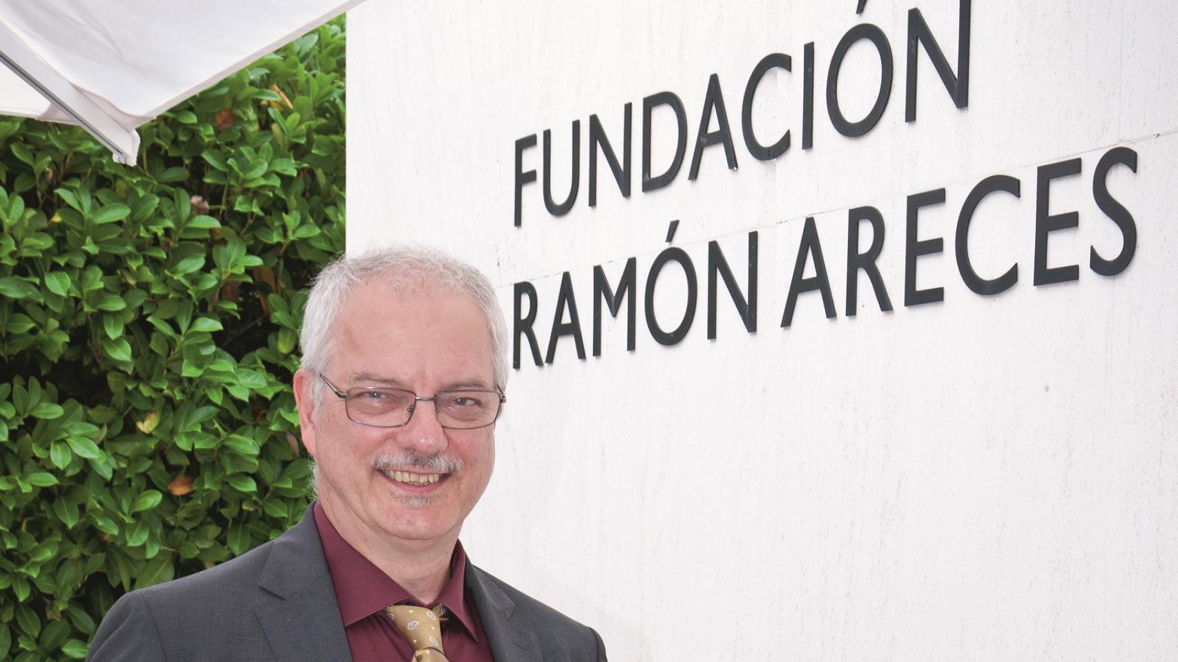 Morten Meldal, en la Fundación Ramón Areces