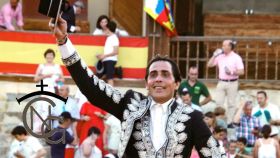 El rejoneador burgalés Oscar Borjas fue el triunfador de la tarde en la corrida de rejones de Medina de Rioseco