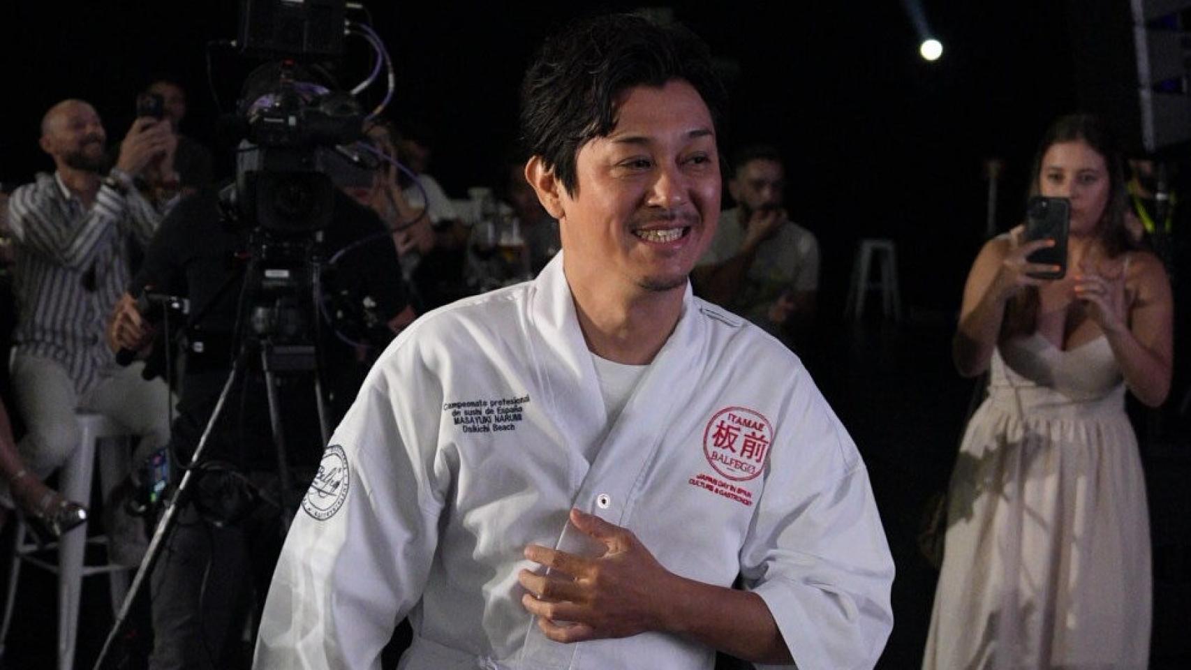 El mejor sushi está en Alicante: el chef Masayuki Narumi gana el campeonato de Itamae