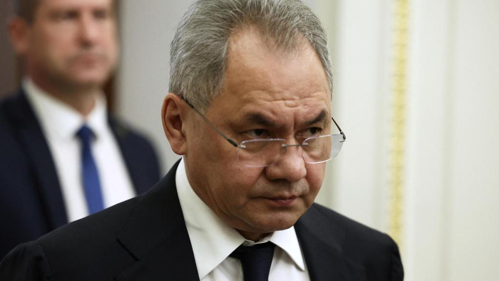 El ministro de Defensa ruso, Sergei Shoigu, en la reunión de este lunes 26 de junio.