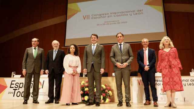 l presidente de la Junta de Castilla y León, Alfonso Fernández Mañueco, inaugura el ''VII Congreso Internacional del Español en Castilla y León. Español para todos''.