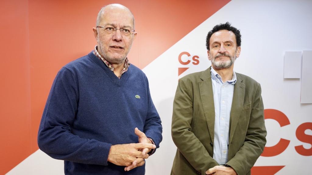 El procurador de Ciudadanos, Francisco Igea, y el exportavoz del partido, Edmundo Bal, en una imagen de archivo.