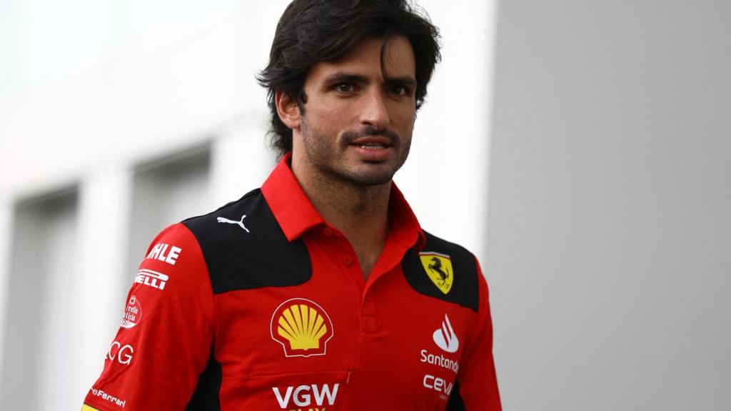 Carlos Sainz, con Ferrari en el GP de Canadá.