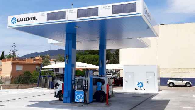 La gasolinera que ha abierto Ballenoil en Torremolinos.
