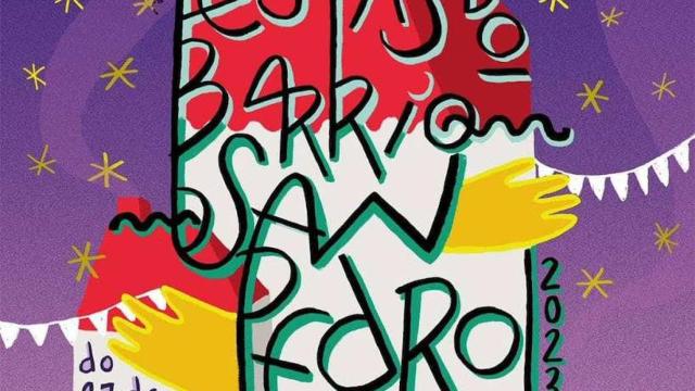 Las fiestas del barrio de San Pedro en Santiago comienzan con un programa cargado de diversión