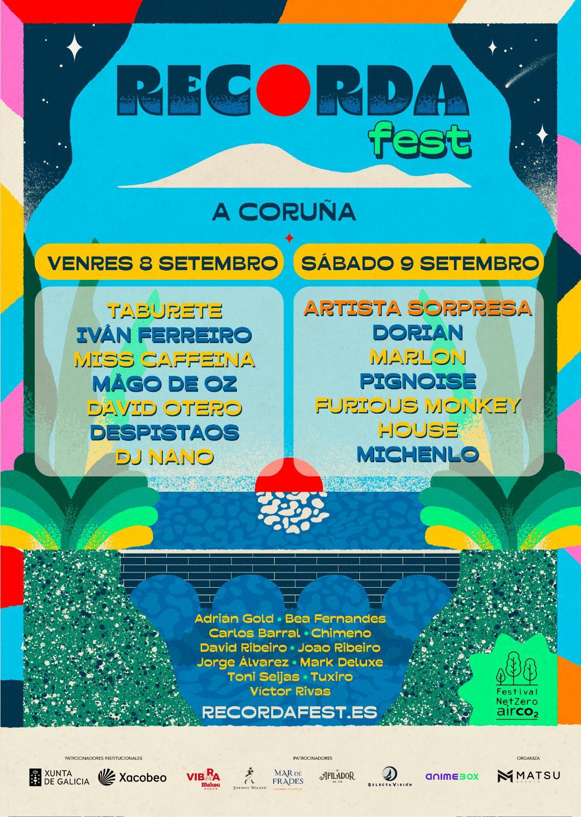 Cartel del Recorda Fest (Cedida).