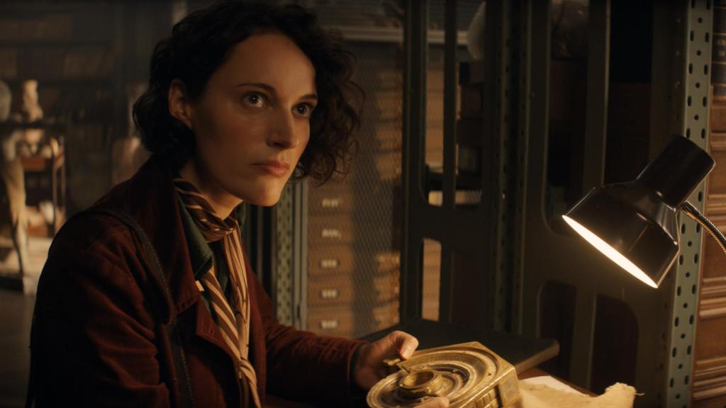 Phoebe Waller-Bridge como Helena Shaw en 'Indiana Jones y el dial del destino'.