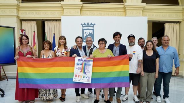 Imagen de la presentación de los actos del Orgullo de 2023.