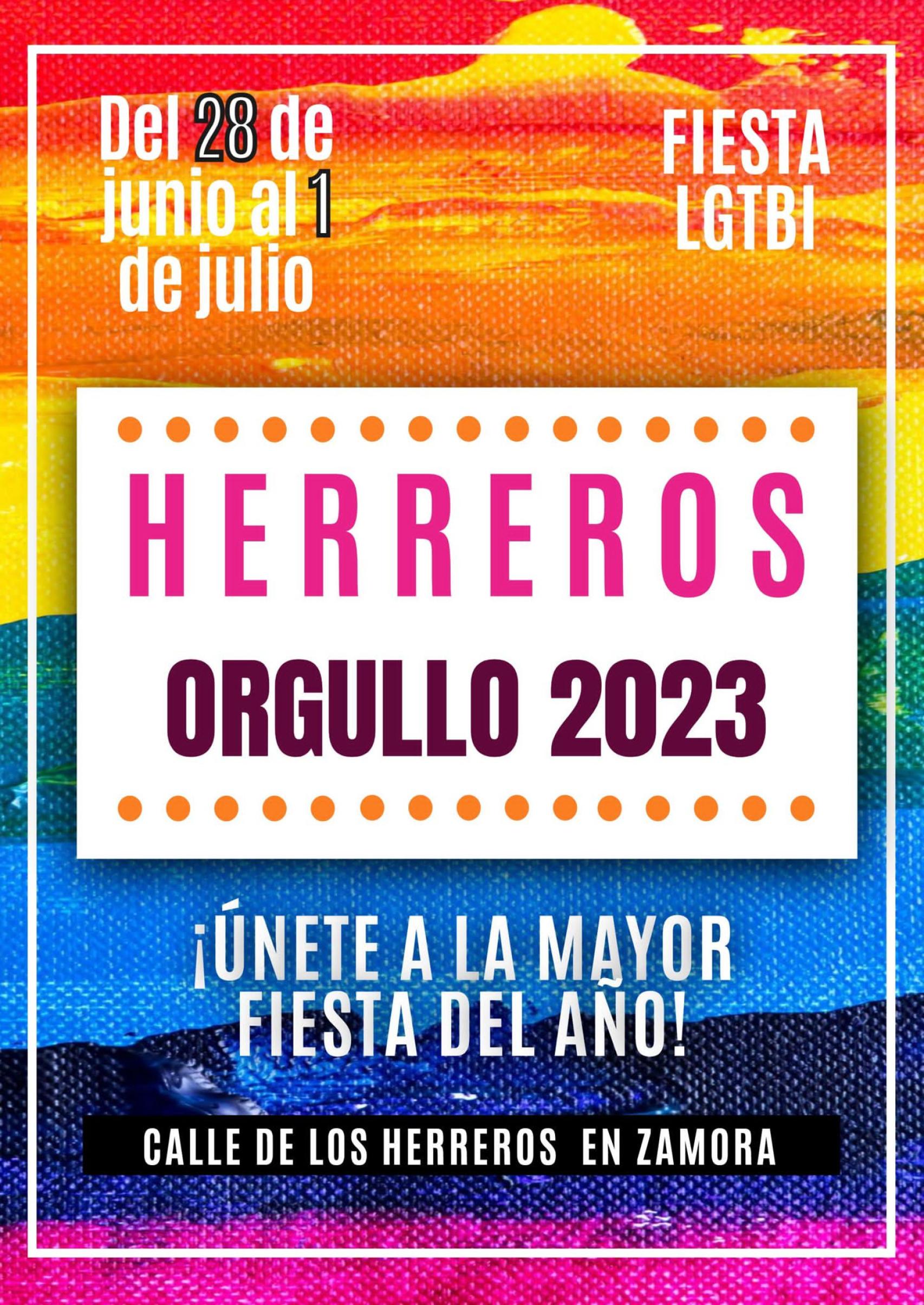 Fiesta del Orgullo LGTBI en Zamora