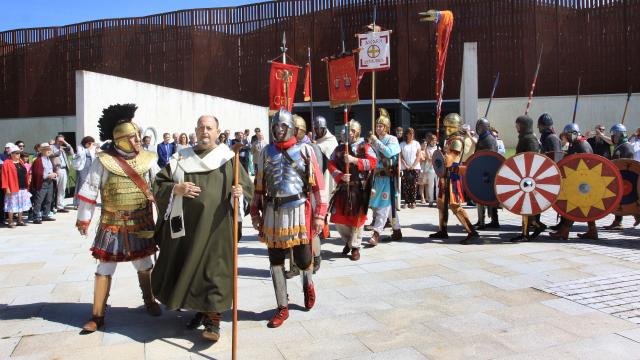 Acto central del 50 aniversario del descubrimiento de la Villa Romana La Olmeda