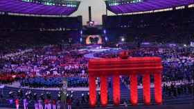 Ceremonia de apertura de los Juegos Olímpicos Especiales en Berlín.