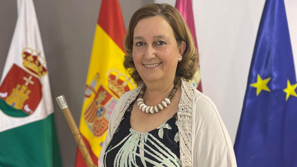 Conchi Cedillo, alcaldesa de Mocejón y futura presidenta de la Diputación de Toledo.