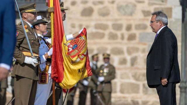 Jura de bandera en Toledo. / Foto: Javier Longobardo.
