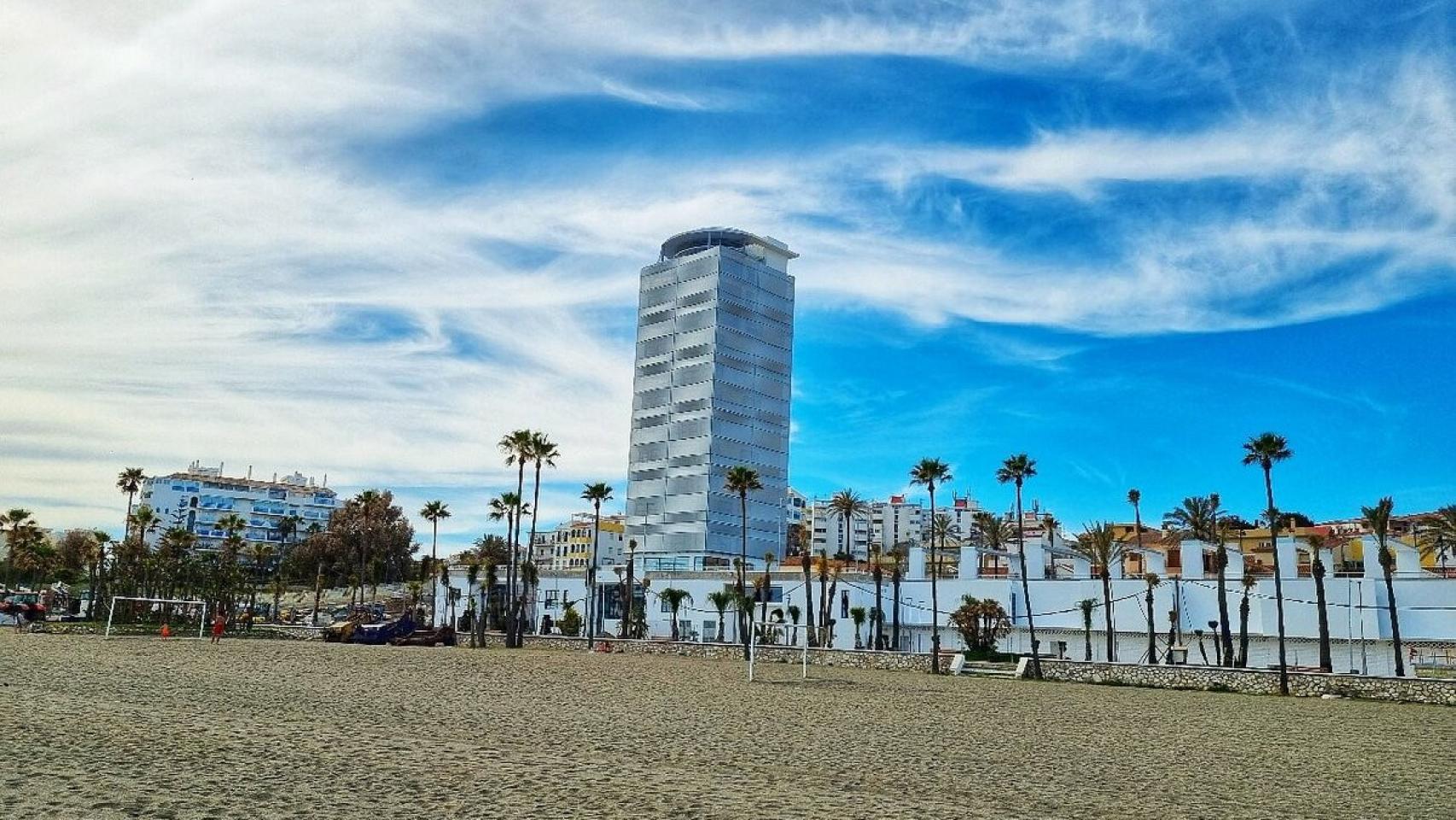 Imagen del Mirador del Carmen, en Estepona.