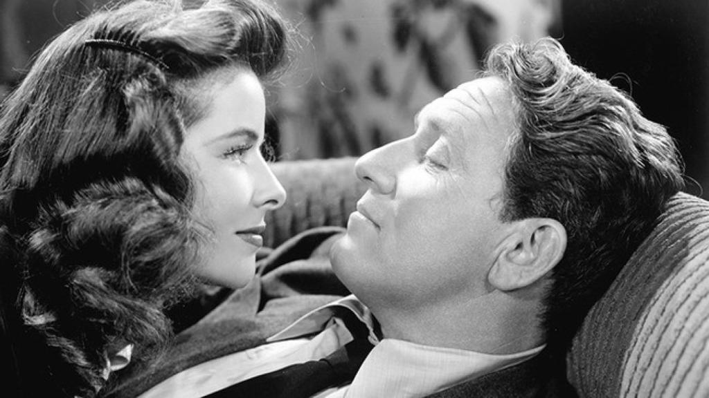 Katherine Hepburn y Spencer Tracy en 'La mujer del año'