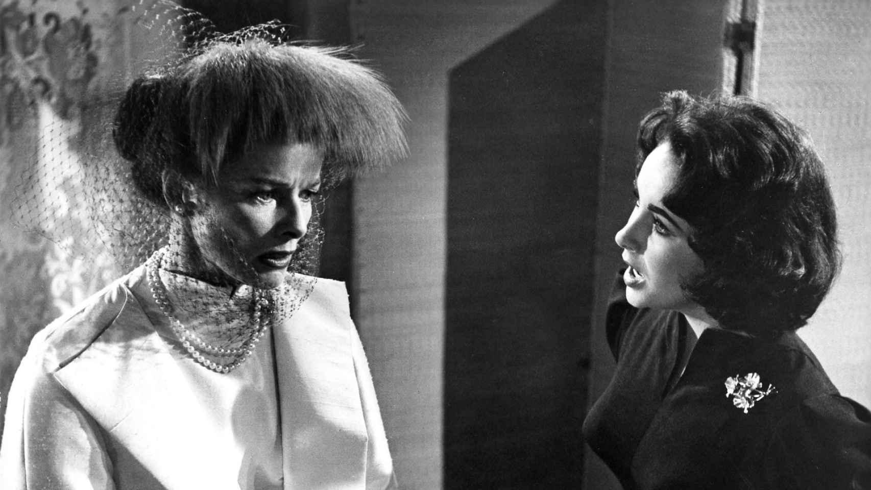 Katharine Hepburn y Elizabeth Taylor en 'De repente, el último verano'