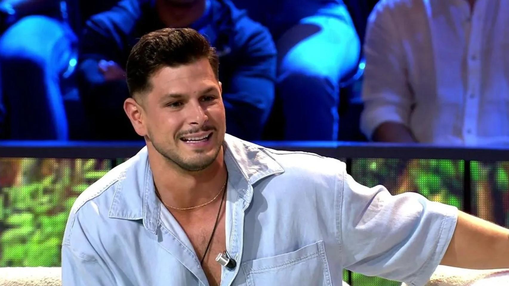 Alejandro Nieto en el plató de  ‘Supervivientes 2023’.