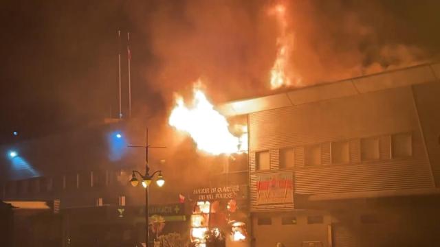 Imagen de los disturbios en Francia