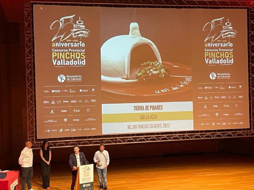 Entrega de premios del Concurso Provincial de Pinchos de Valladolid