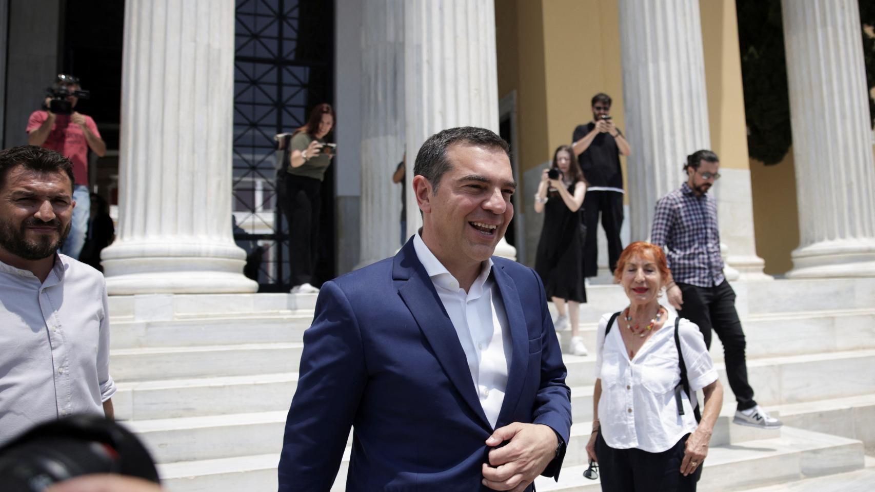 El exprimer ministro griego,  Alexis Tsipras