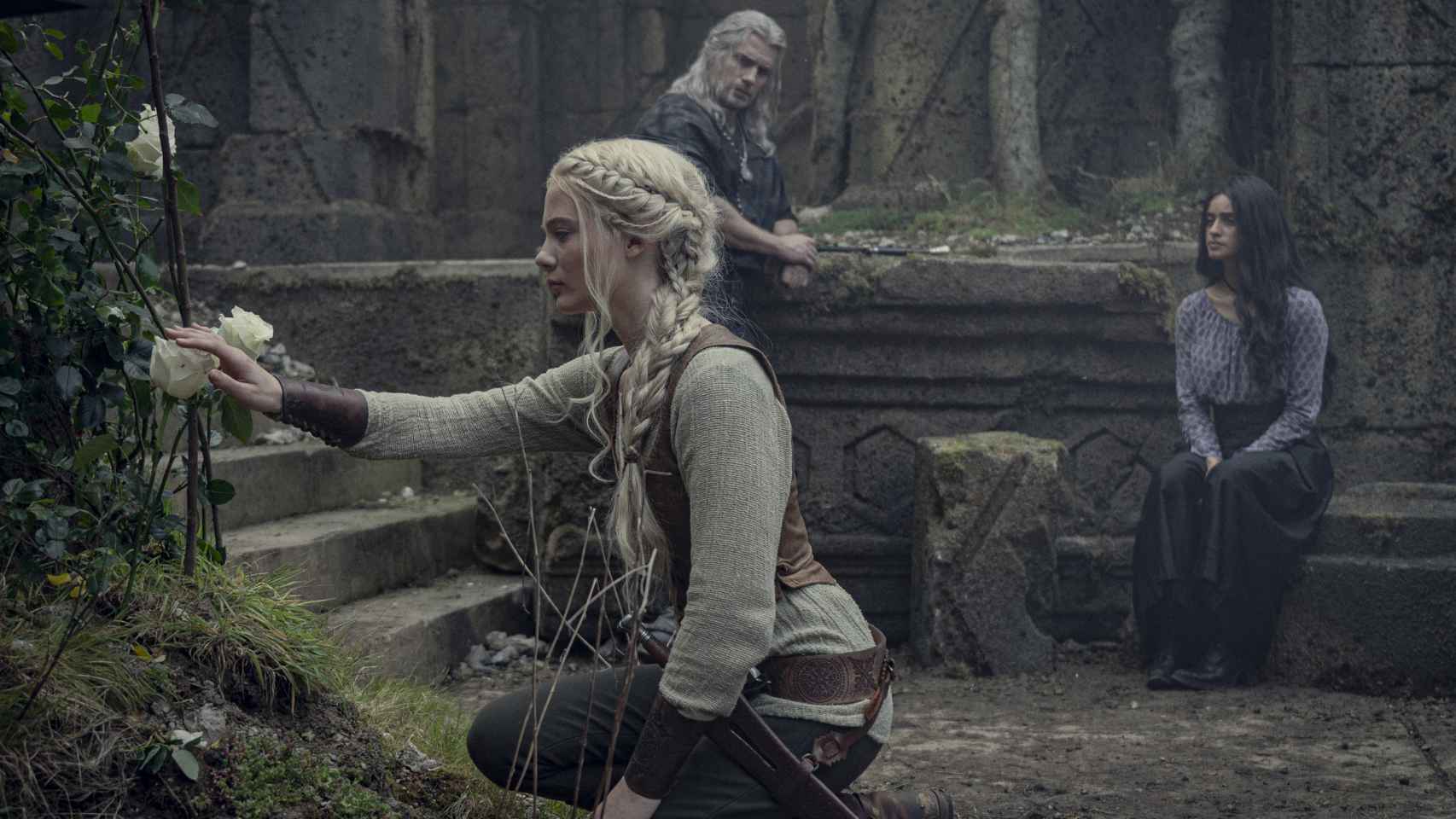 Geralt, Ciri y Yennefer en 'The Witcher'.