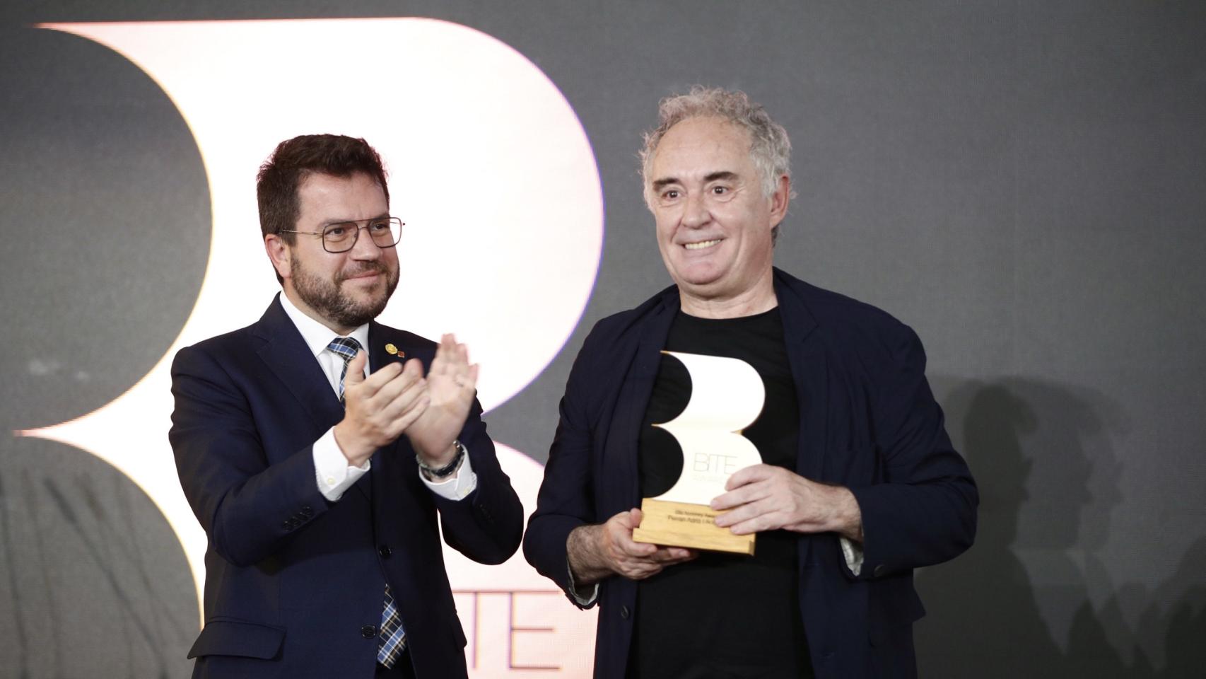 Ferrán Adrià ha recibido el Premio honorífico BITE.