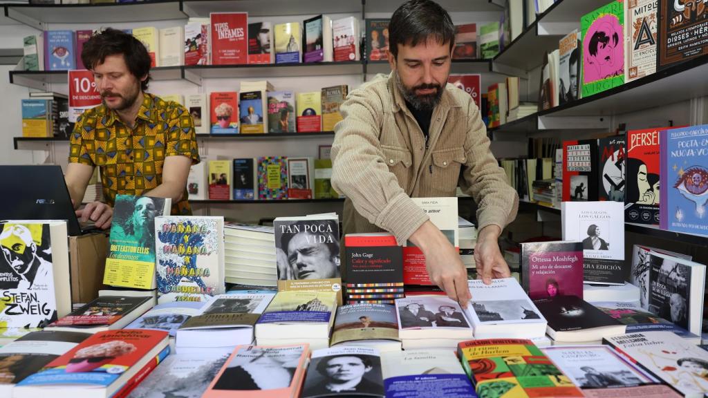 La caseta de la librería Tipos Infames en la última Feria del Libro de Madrid. Foto: FLM
