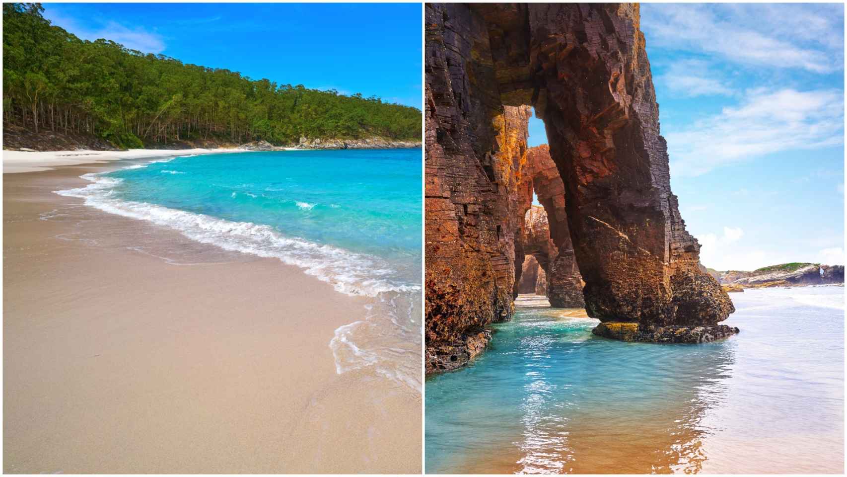 Dos playas de Galicia elegidas entre las diez mejores de España