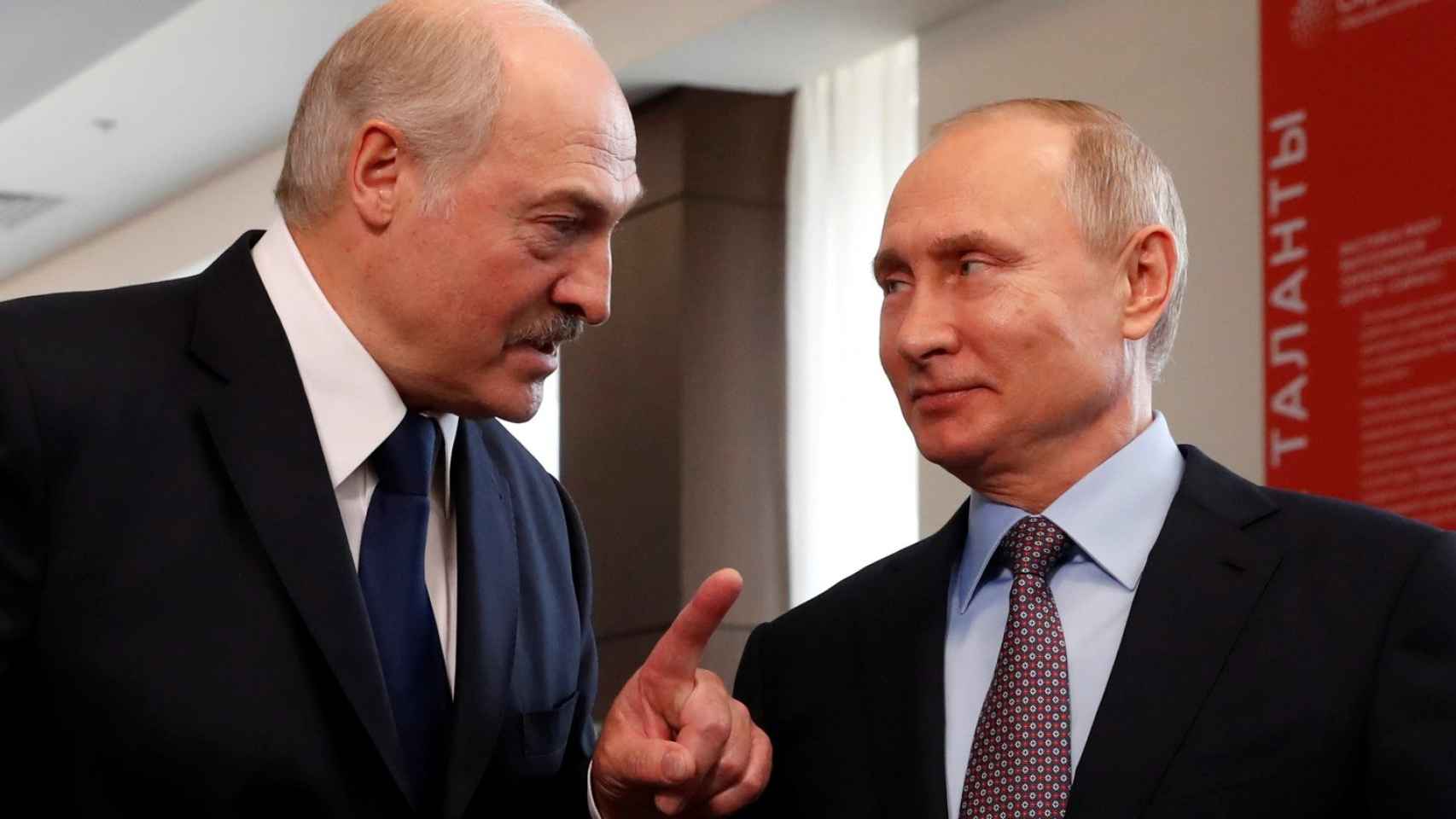 Lukashenko y Putin.