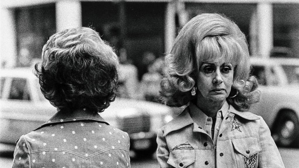 Louis Stettner: 'Mujeres  de Texas, Fifth Avenue, Nueva York', 1975 (detalle). Cortesía Archivo Louis Stettner, París  © Louis Stettner Estate