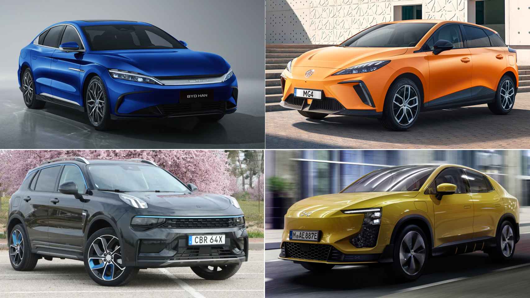 MG, BYD, Lynk & Co, Polestar, Volvo: 20 coches chinos que ya se venden en España… ¿son de verdad un chollo?