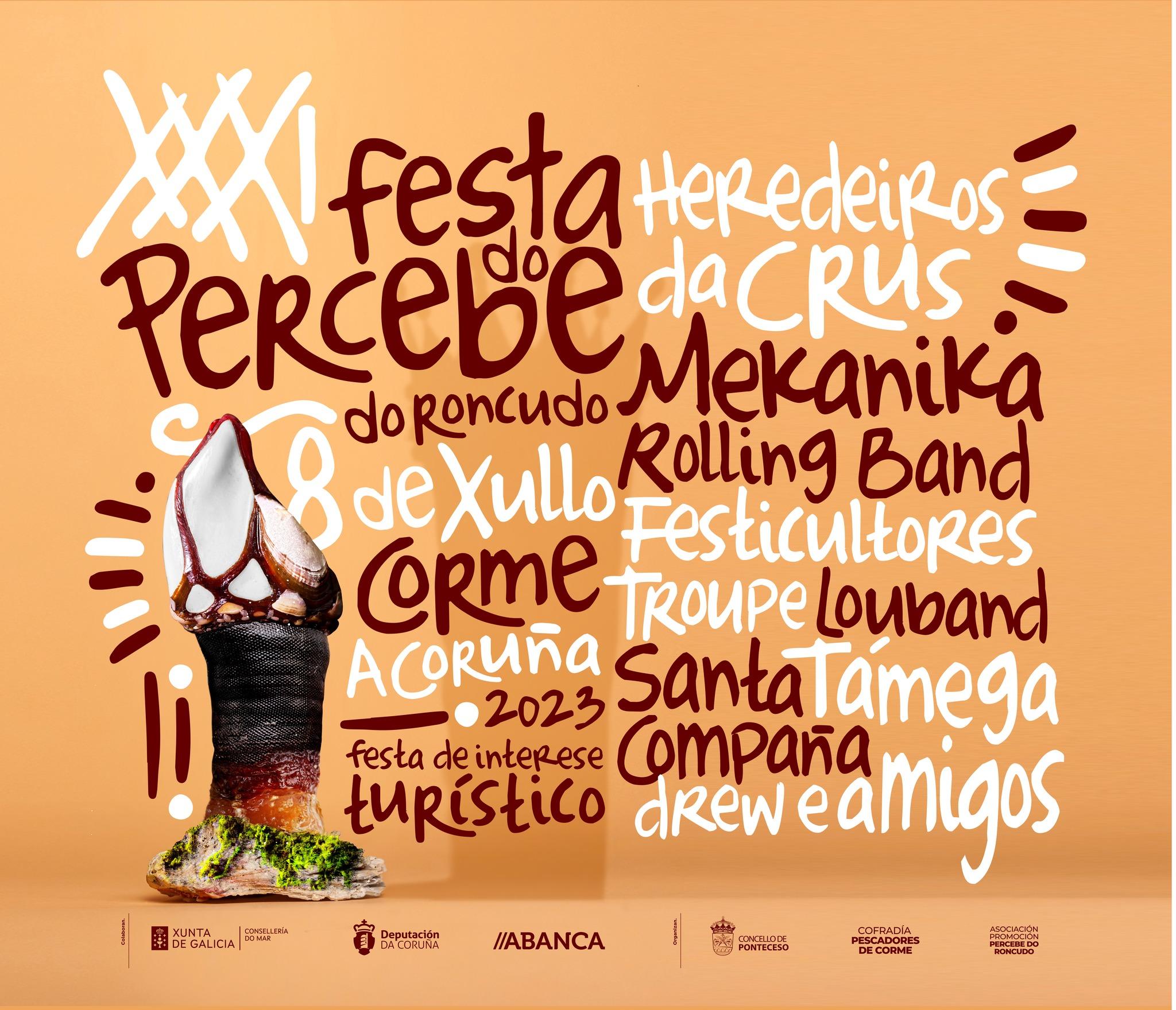 Cartel de la Festa do Percebe do Roncudo (Facebook).