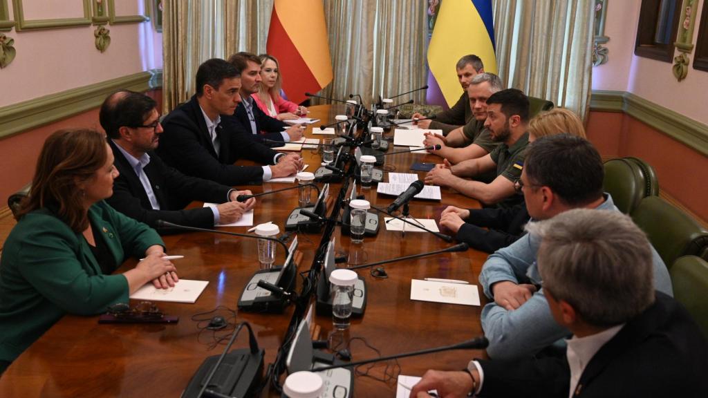 Reunión de Sánchez y Zelenski en Kiev