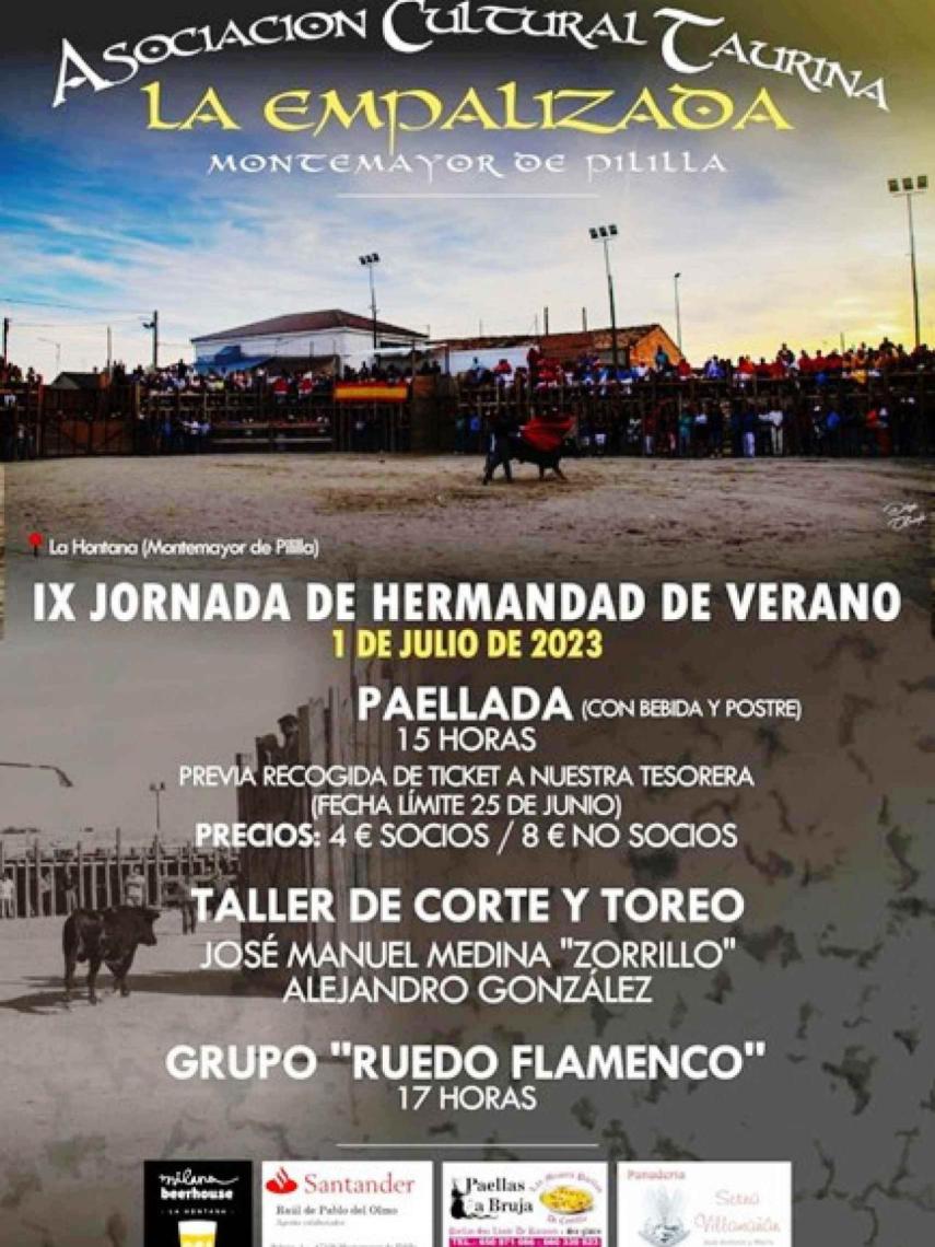 Cartel de la IX Jornada de Hermandad de La Empalizada.