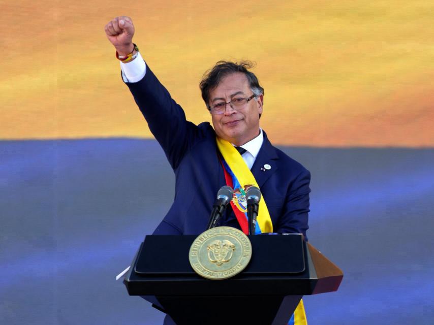 Gustavo Petro, tras su victoria electoral en agosto de 2022.