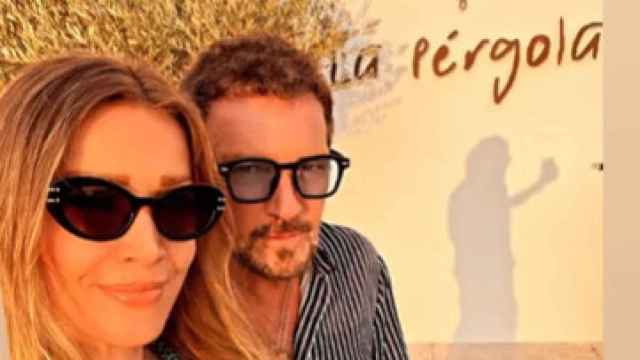 Nicole Kimpel y Antonio Banderas en La Pérgola del Mediterráneo