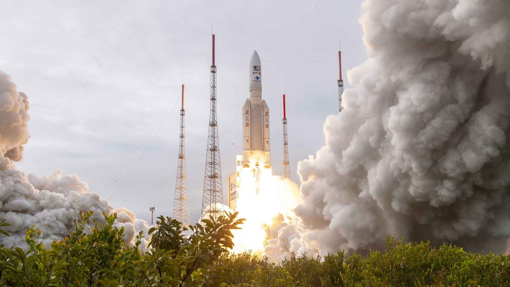 Lanzamiento de Ariane 5 con la sonda Juice a bordo