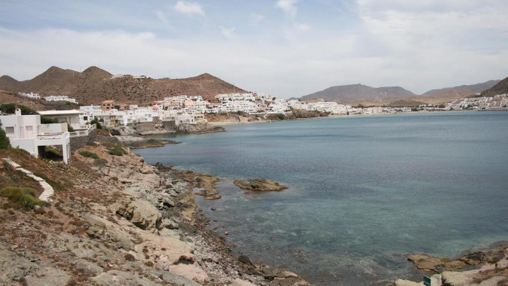 Paisaje de Cabo de Gata, en Almería,