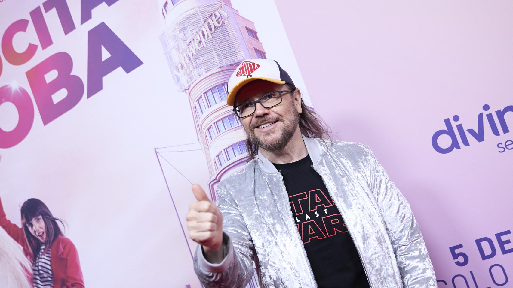 Santiago Segura, en la presentación de la película 'De Caperucita a loba'.