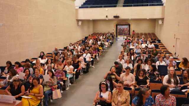 La Universidad Pontificia de Salamanca (UPSA) ha recibido esta mañana a 140 alumnos del Máster Internacional para Profesores de Lengua y Cultura Españolas y del Máster de Literatura Hispanoamericana y su Aplicación a la Docencia