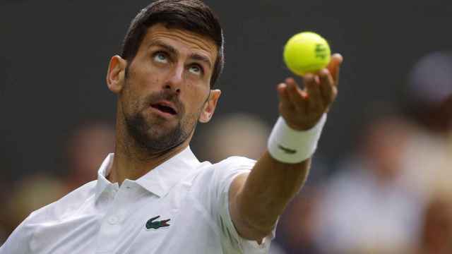 Novak Djokovic, en Wimbledon 2023