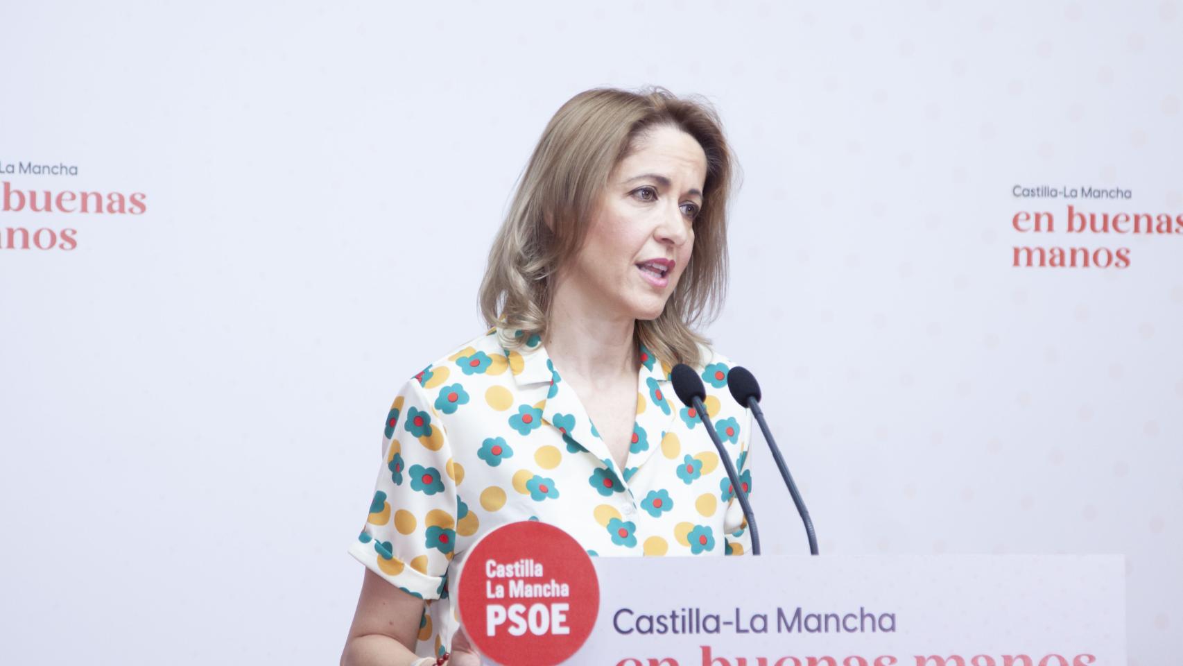 Cristina Maestre, vicesecretaria general del PSOE de Castilla-La Mancha. Foto: PSOE.