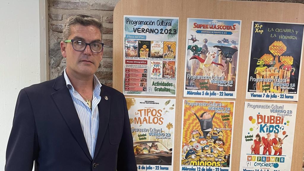 Enrique Etayo, concejal de Cultura y Patrimonio Histórico Artístico de Talavera. Foto: Ayuntamiento de Talavera.