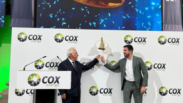 Alberto Zardoya, accionista de Cox Energy, y Enrique Riquelme, presidente y fundador de Cox Energy.