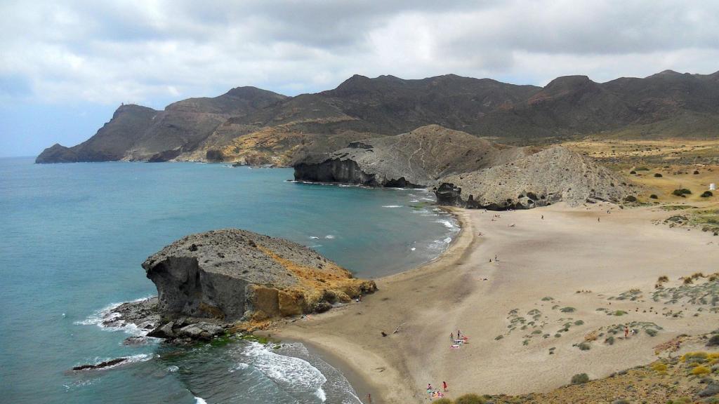 Paisaje de Cabo de Gata, en la provincia de Almería.