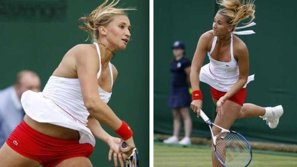 Tatiana Golovin, en Wimbledon 2007